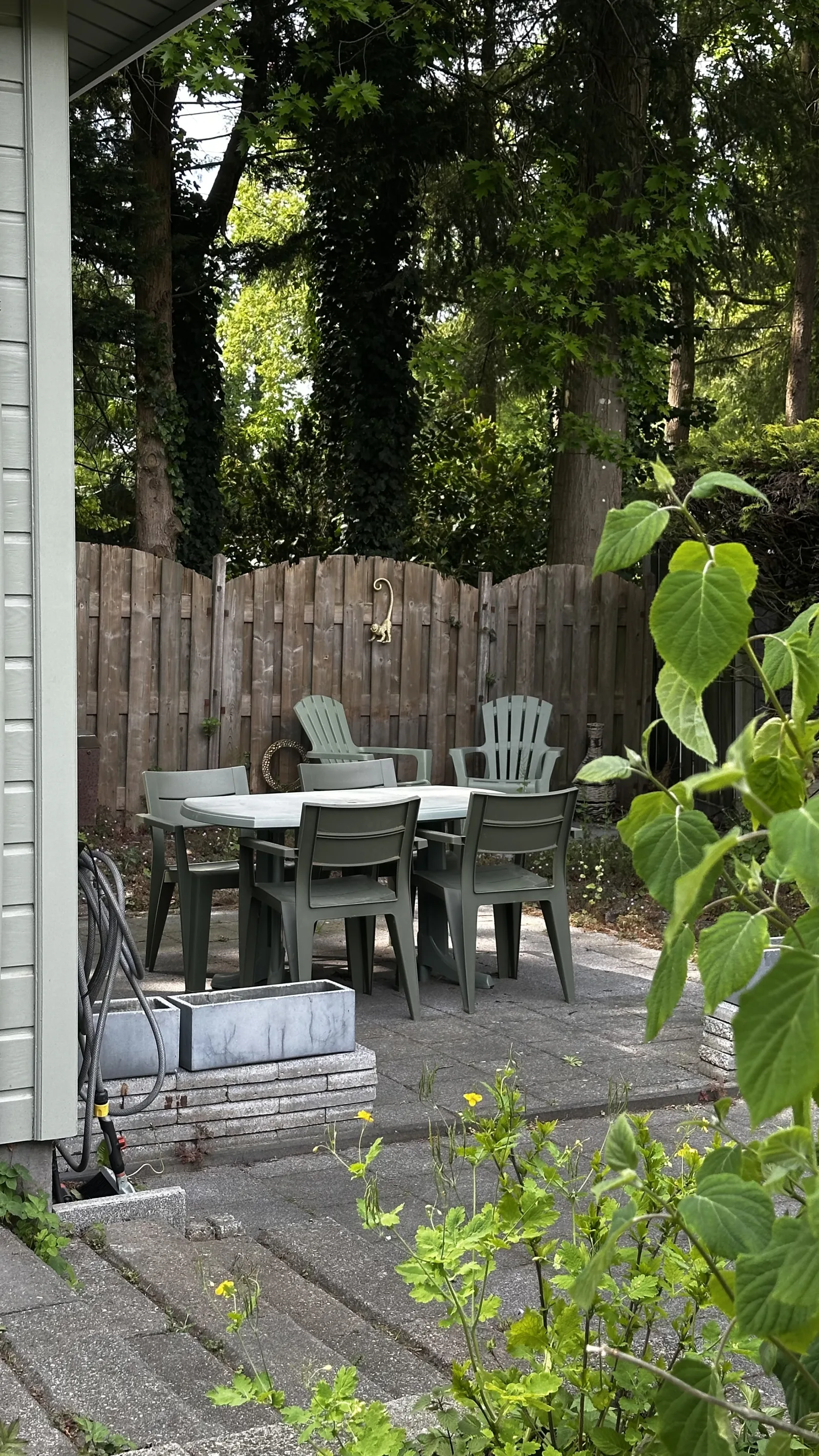 Terras en tuin van Story 1